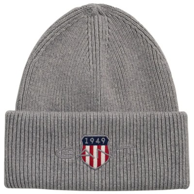 шапка,всички,шапки,gant,archive,shield,beanie,grey,(grey,melange)