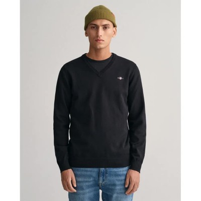 блуза,мъжки,пуловери,gant,classic,sweater,black