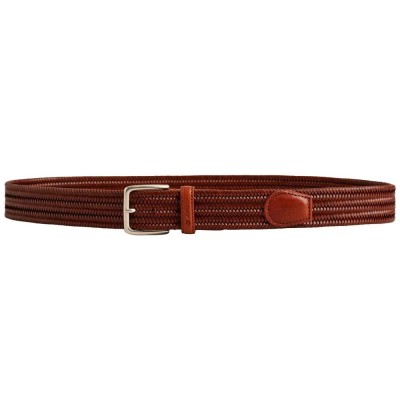 колан,колани,gant,elastic,braided,belt,weathered,brown,(brown)