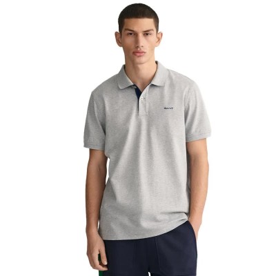 мъжки,блузи,с,яка,gant,reg,contrast,rugger,short,sleeve,polo,grey,melange,(grey)