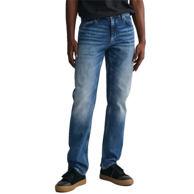 дънки,мъжки,панталони,gant,regular,fit,jeans,mid,blue,vintage,(blue)
