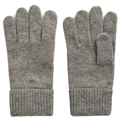 ръкавици,ръкавици,шапки,и,шалове,gant,shield,wool,gloves,grey,melange,(grey)