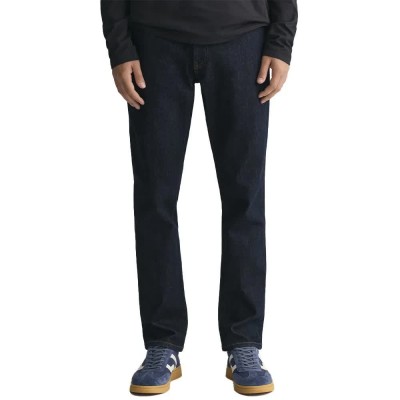дънки,мъжки,панталони,gant,slim,fit,jeans,dark,blue,(blue)