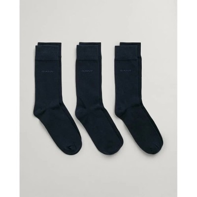 чорапи,мъжки,чорапи,gant,soft,socks,3,pairs,blue,(marine)