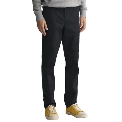 панталони,тип,чино,мъжки,панталони,gant,twill,slim,fit,chino,pants,black