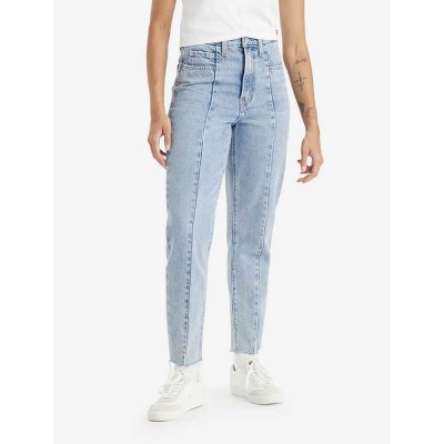 дънки,дамски,панталони,levi´s,mom,altered,regular,waist,jeans,blue