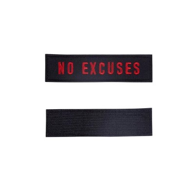 други,аксесоари,elitex,training,no,excuses,patch,red,(multicolour)