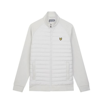 яке,мъжки,якета,lyle,&,scott,back,fleece,jacket,white,(pebble)