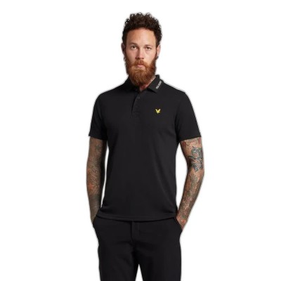 мъжки,блузи,с,яка,lyle,&,scott,tech,collar,logo,short,sleeve,polo,black,(jet,black)