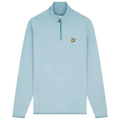 мъжки,пуловери,lyle,&,scott,tech,half,zip,fleece,blue,(blue,shore)