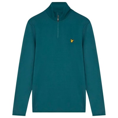 мъжки,пуловери,lyle,&,scott,tech,half,zip,fleece,green,(golf,green)