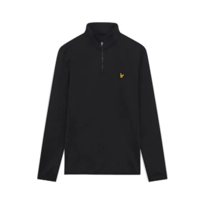 мъжки,пуловери,lyle,&,scott,tech,half,zip,fleece,black,(jet,black)