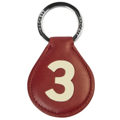 ключодържатели,hackett,three,numbered,keychain,red,(red,white)