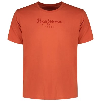 тениска,мъжки,тениски,pepe,jeans,eggo,n,short,sleeve,t,shirt,orange,(burnt,orange)