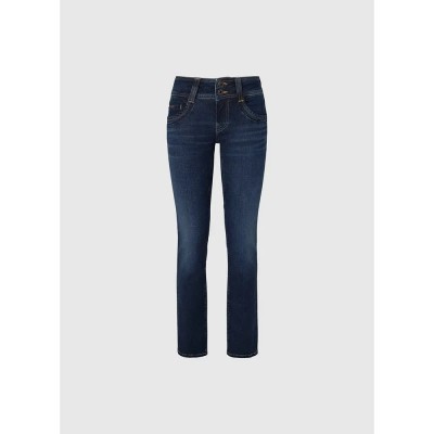 дамски,панталони,pepe,jeans,pl204588,slim,fit,jeans,xw5,denim,(blue)