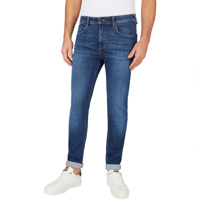 мъжки,панталони,pepe,jeans,pm207387,skinny,fit,jeans,blue