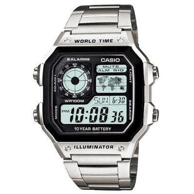 часовник,часовници,casio,1200whd,watch,silver