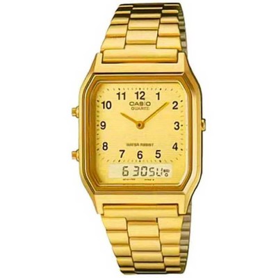 часовник,часовници,casio,aq,230ga,9b,collection,watch,golden,(yellow,gold,yellow,gold,champagne)