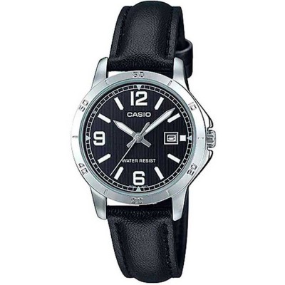 часовник,часовници,casio,ltpv004l1b,watch,black