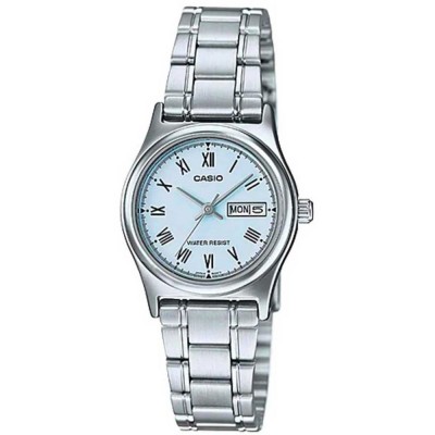 часовник,часовници,casio,ltpv006d2b,watch,silver