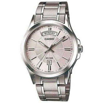 часовник,часовници,casio,mtp1381d7a,watch,silver,grey,silver,grey,white,(silver)