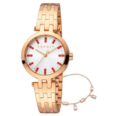 часовник,часовници,esprit,brooklyn,watch,golden,(rose,gold,rose,gold,silver,grey)