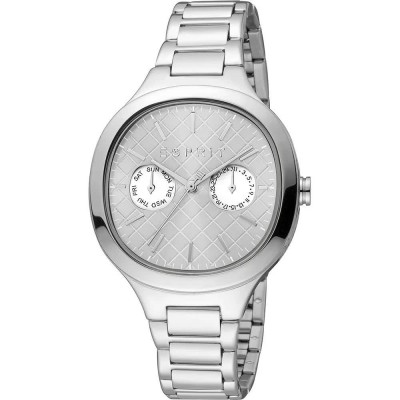 часовник,часовници,esprit,momo,watch,silver,(silver,grey,silver,grey,mouse,grey)