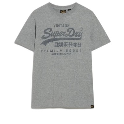 тениска,мъжки,тениски,superdry,classic,vintage,logo,heritage,short,sleeve,t,shirt,ash,grey,marl,(grey)