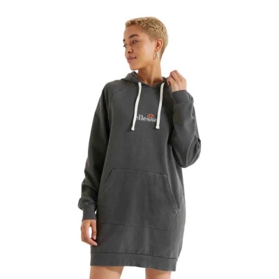 рокля,дамски,поли,и,рокли,ellesse,triphala,long,sleeve,dress,black,(black)