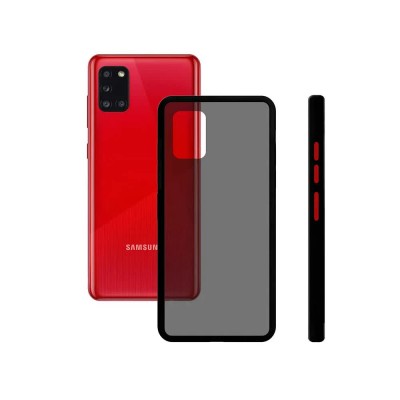 други,аксесоари,ksix,duo,soft,cam,protect,galaxy,a31,phone,case,black,(black)