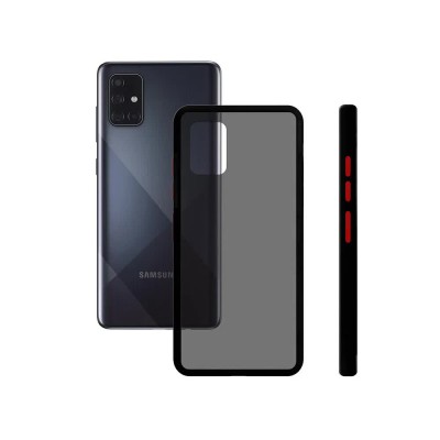 други,аксесоари,ksix,duo,soft,cam,protect,galaxy,a71,phone,case,black,(black)
