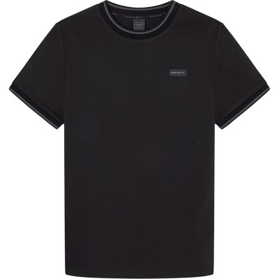тениска,мъжки,тениски,hackett,hm500782,short,sleeve,t,shirt,black