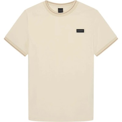тениска,мъжки,тениски,hackett,hm500782,short,sleeve,t,shirt,bone,(beige)