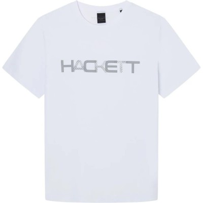 тениска,мъжки,тениски,hackett,hm500783,short,sleeve,t,shirt,white