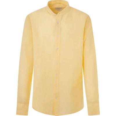 риза,с,дълъг,ръкав,мъжки,ризи,hackett,hm309742,long,sleeve,shirt,yellow