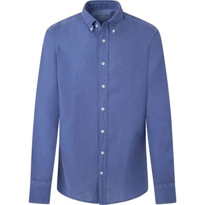 риза,с,дълъг,ръкав,мъжки,ризи,hackett,hm309743,long,sleeve,shirt,blue