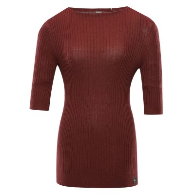 тениска,дамски,тениски,nax,novaka,3,4,sleeve,t,shirt,red,(brown)