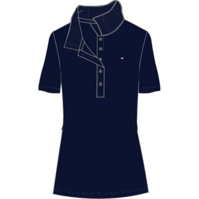 дамски,блузи,с,яка,tommy,hilfiger,42047,1985,short,sleeve,polo,blue