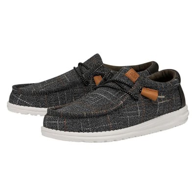 обувки,мъжки,обувки,hey,dude,wally,plaid,shoes,grey