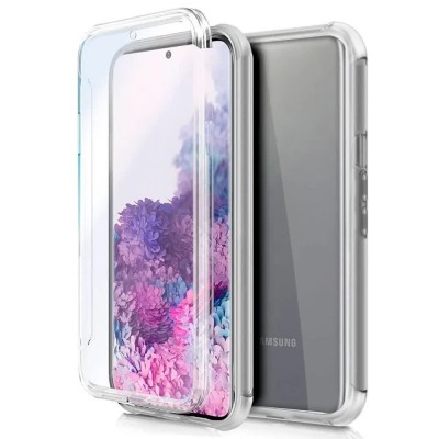 други,аксесоари,cool,silicone,samsung,g980,galaxy,s20,360,phone,case,clear,(clear)