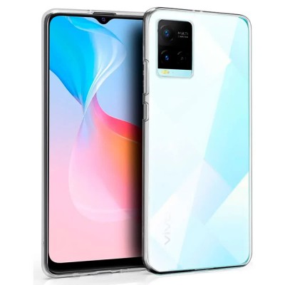 други,аксесоари,cool,silicone,vivo,y21,y21s,y33s,v2110,phone,case,clear,(clear)