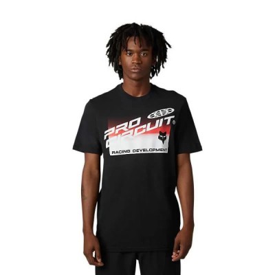 тениска,мъжки,тениски,fox,racing,foyl,pro,circuit,premium,short,sleeve,t,shirt,black,(black)