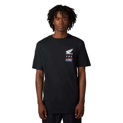 тениска,мъжки,тениски,fox,racing,x,honda,premium,short,sleeve,t,shirt,black,(black)