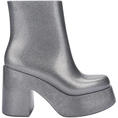 обувки,дамски,боти,дамски,високи,обувки,за,ходене,melissa,nubia,ii,boots,glitter,clear,silver,(silver)