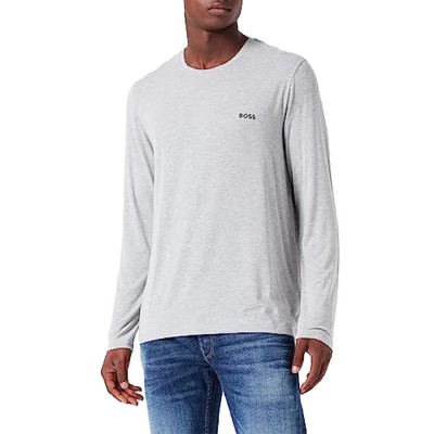 тениска,мъжки,тениски,boss,comfort,rn,1013937,long,sleeve,t,shirt,medium,grey,(grey)