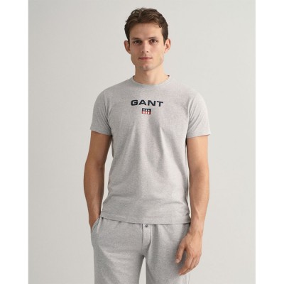 тениска,мъжки,тениски,gant,902319008,short,sleeve,crew,neck,t,shirt,grey