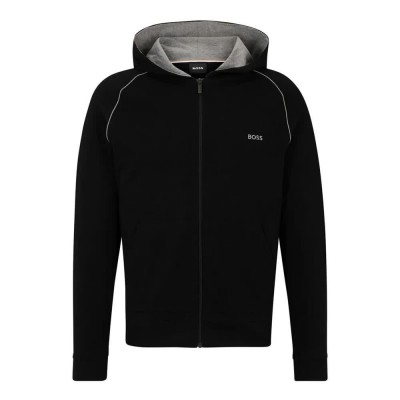 блуза,мъжки,пуловери,boss,mix&match,h,10259917,full,zip,sweatshirt,black