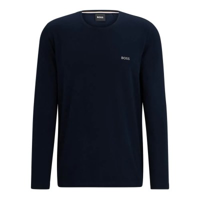 тениска,мъжки,тениски,boss,mix&match,r,10259917,long,sleeve,t,shirt,blue