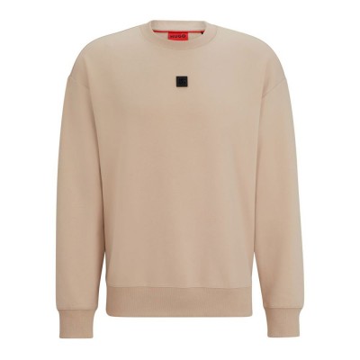 блуза,мъжки,пуловери,hugo,dettil,10254770,sweatshirt,beige