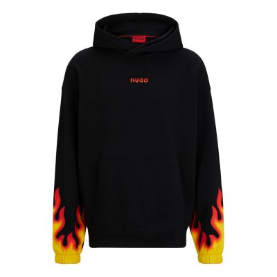 блуза,мъжки,пуловери,hugo,droma,10254014,sweatshirt,black